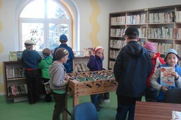 Děti ze ZŠ navštívily nově otevřenou knihovnu